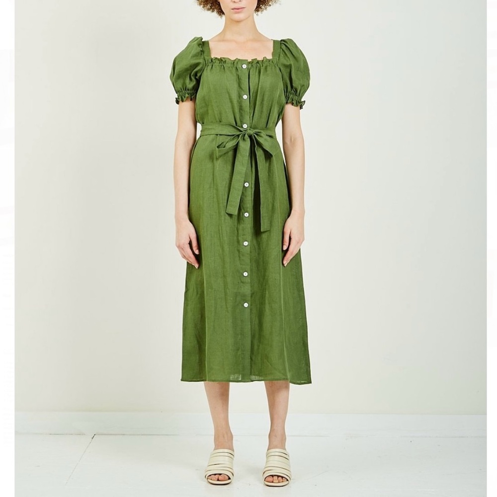 Sleeper 100% linen Brigitte dress